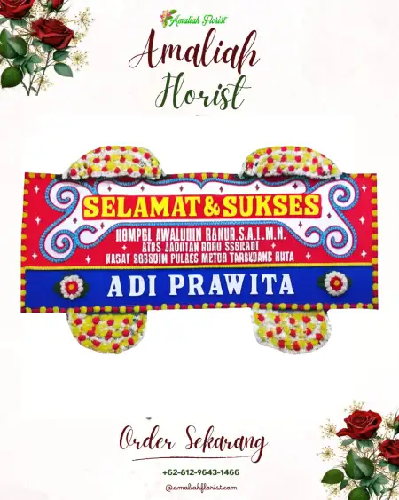 Papan Bunga Ucapan Selamat Lanny Jaya