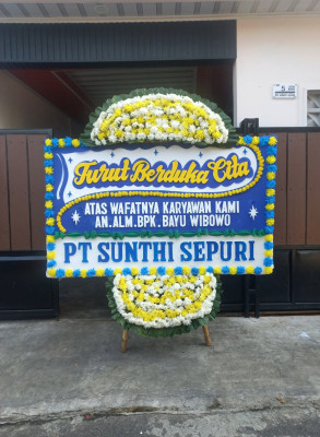 Papan Bunga Duka di Lanny Jaya